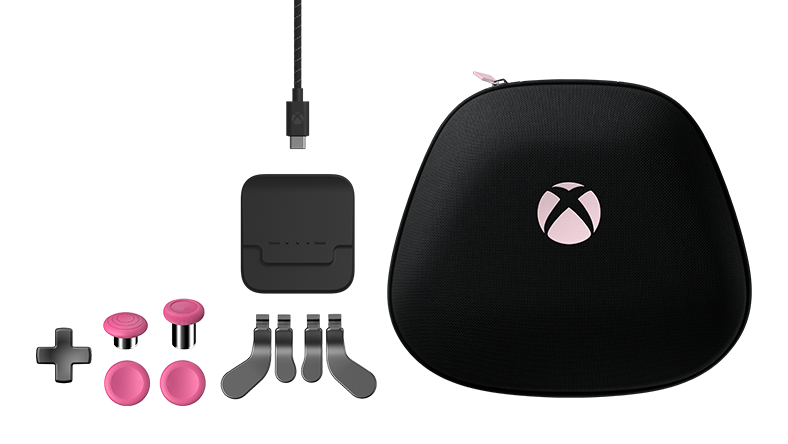 Additional components and accessories for Xbox Elite controllers.
